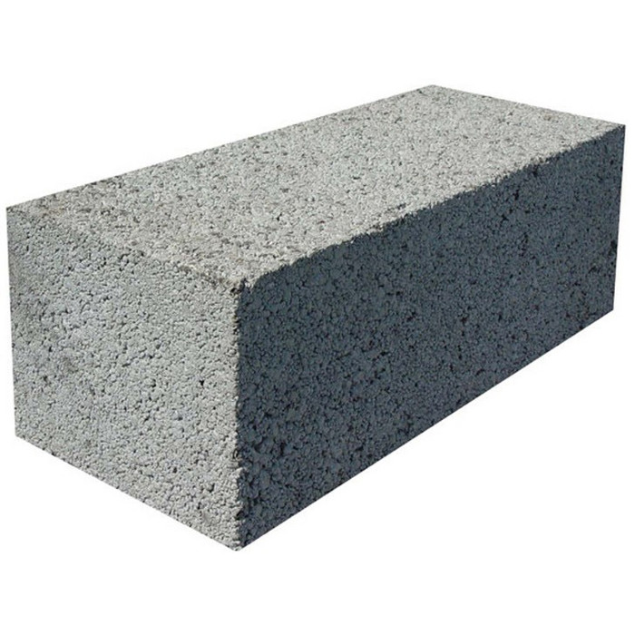 Блок керамзитобетонный стеновой Д 1000 полнотелый СКЦ-1 ПРП 01/01С 390x188x190